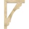Ekena Millwork Olympic Block Rough Sawn Bracket w/ Offset Brace, Douglas Fir, 6"W x 30"D x 42"H BKT0604X30X42OLY05RDF - alternate 4